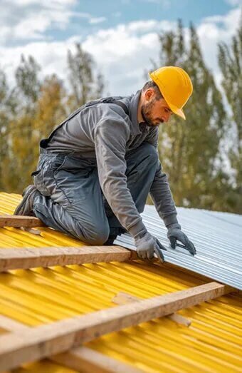 Metal Roof Replacement X